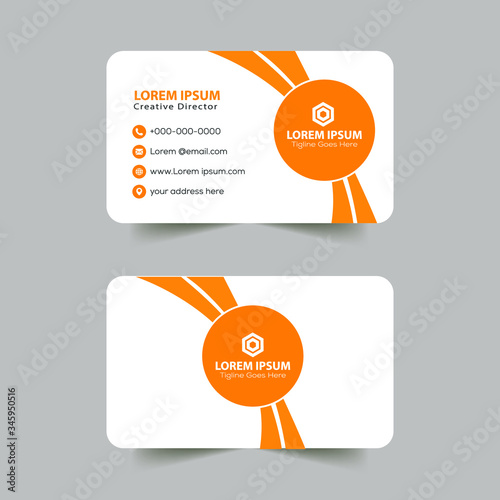 vector business card template