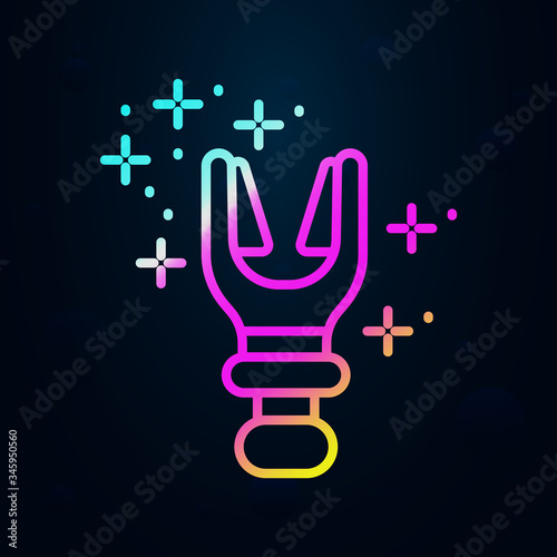 Diving stun gun nolan icon. Simple thin line, outline vector of diving icons for ui and ux, website or mobile application