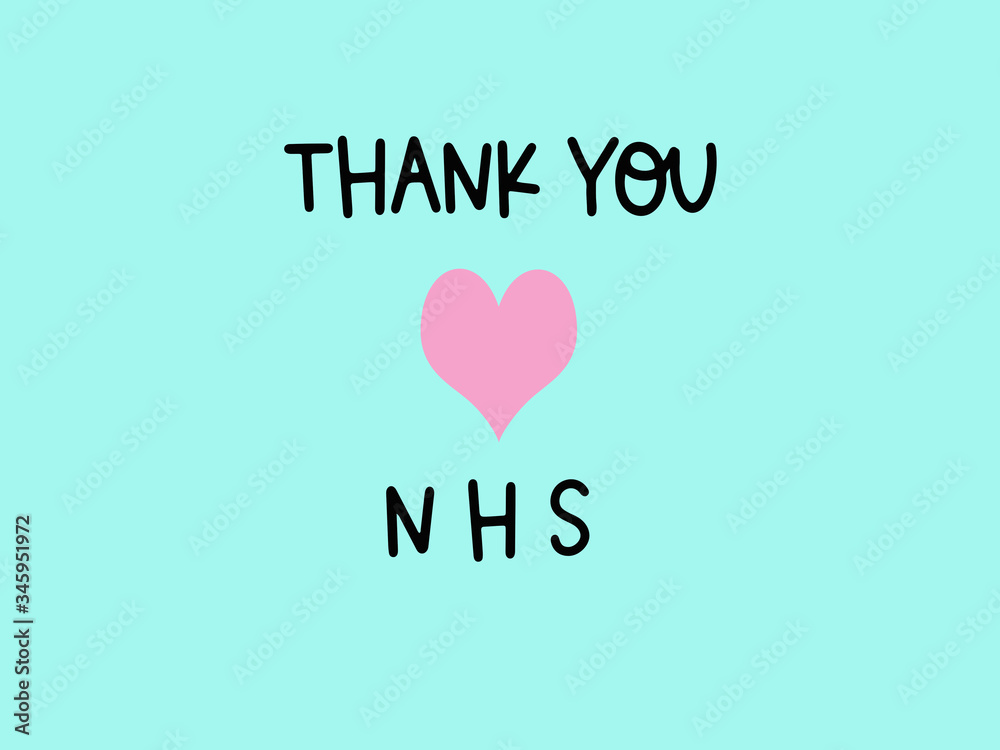 Thank you card for NHS staff, doctors and nurses who save lives every day. Thank you card for NHS staff, doctors and nurses who save lives every day.