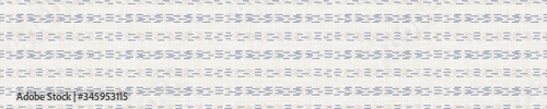 Seamless french farmhouse broken stripe border pattern. Provence striped linen shabby chic style. Hand drawn rustic textured line.  Home deco linear banner. Vintage scandi ribbon trim edging tape.