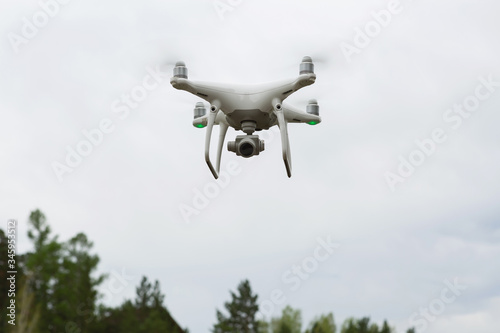 drone quadcopter with digital camera