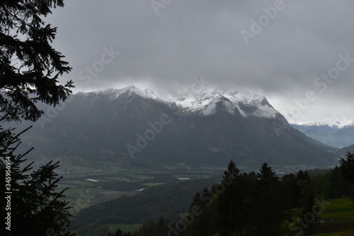 Berglandschaft in der Schweiz