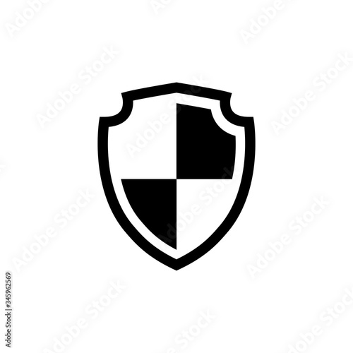 Free Download Shield icon in trendy flat design - GFXLoad