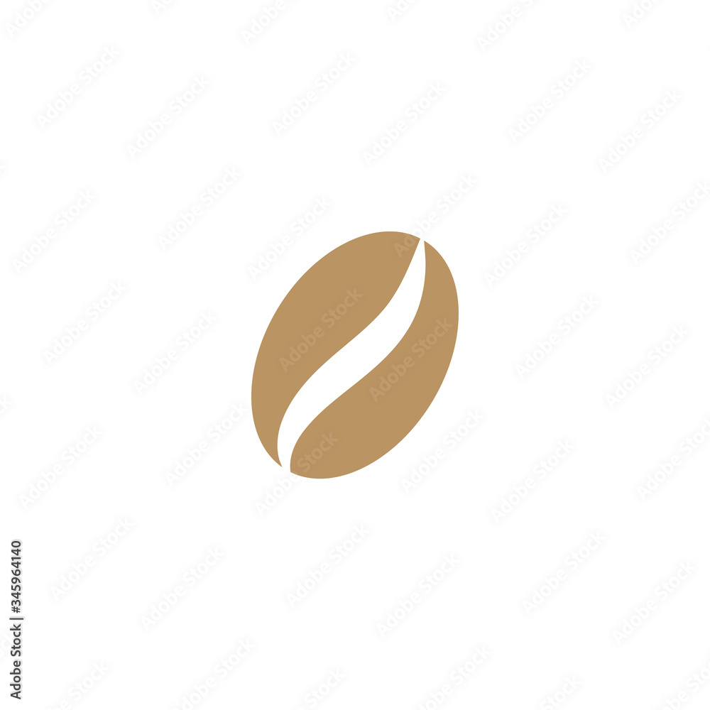 Coffee beans Logo Template vector Coffee beans Logo Template vector