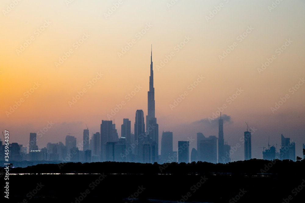 Panorama von Dubai