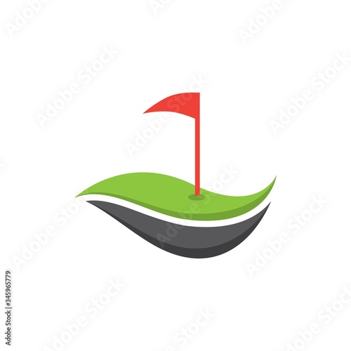 Golf  logo template vector icon