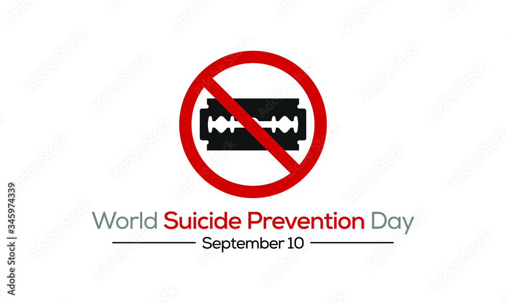 Vector illustration on the theme of World suicide prevention day observed each year on September 10th across the world. Vector illustration on the theme of World suicide prevention day observed each year on September 10th across the world.