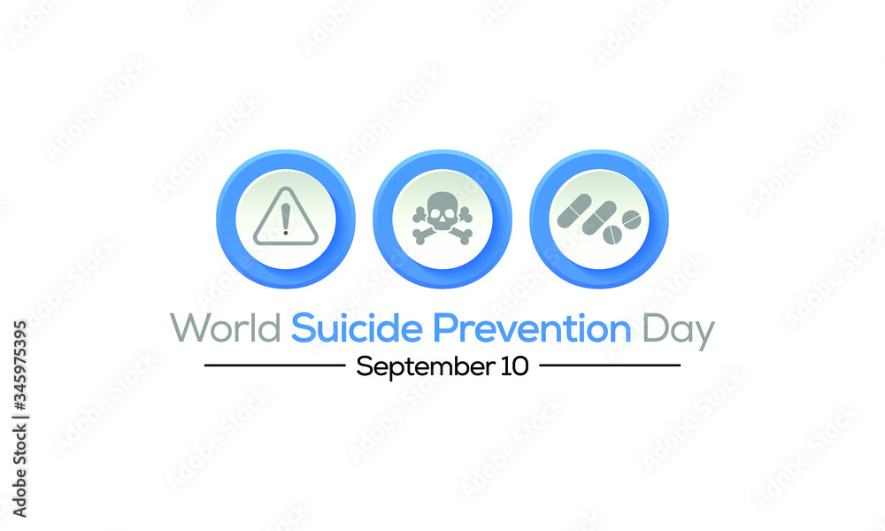 Vector illustration on the theme of World suicide prevention day observed each year on September 10th across the world. Vector illustration on the theme of World suicide prevention day observed each year on September 10th across the world.