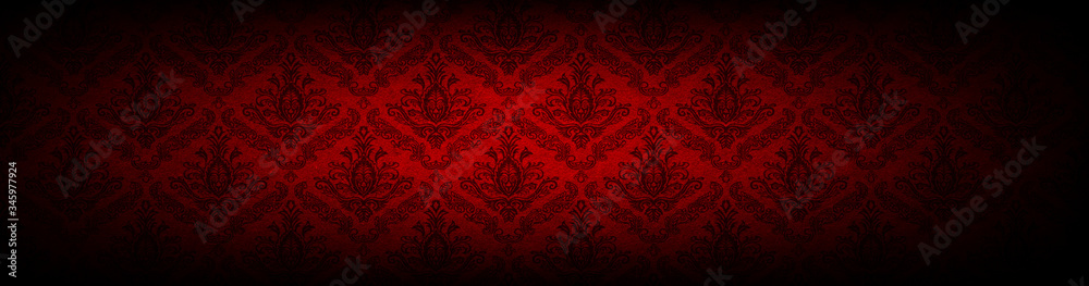 dark, red wallpaper background - obrazy, fototapety, plakaty 