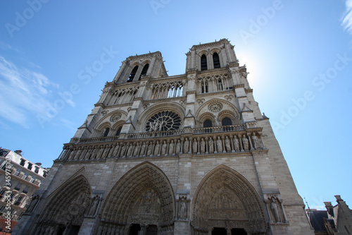 Notre Dame cathedral in Paris, 2014