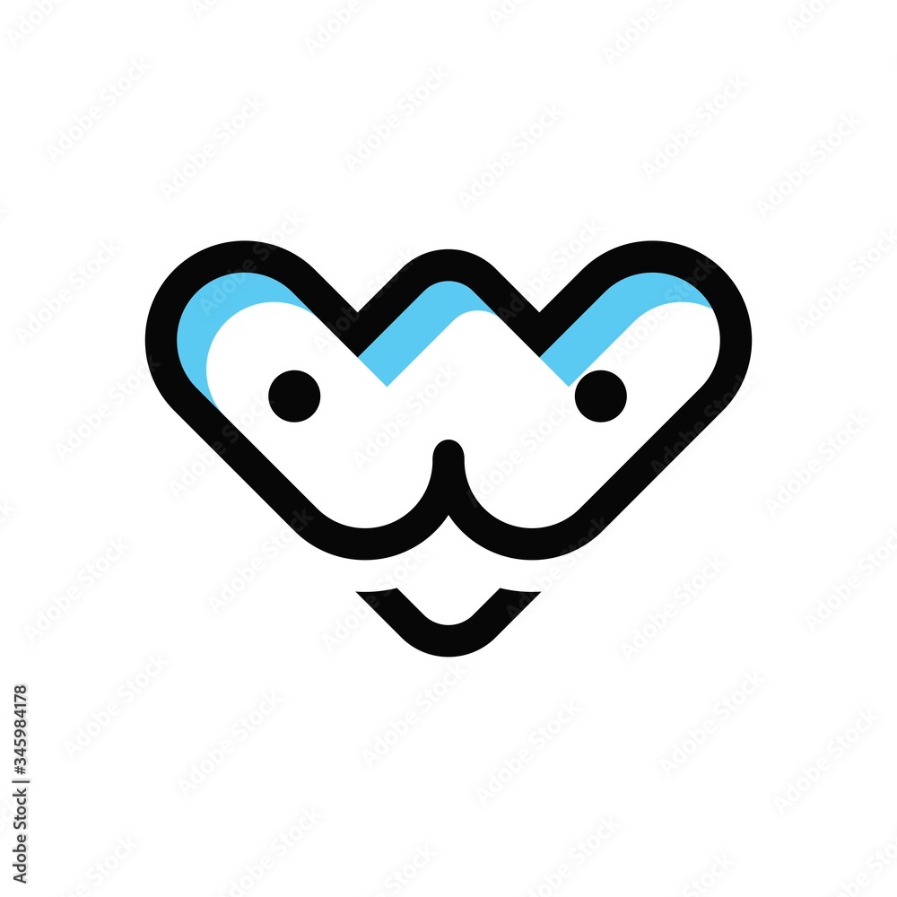 letter w animal logo letter w animal logo