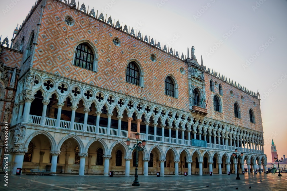 venedig, italien - historischer palazzo ducale