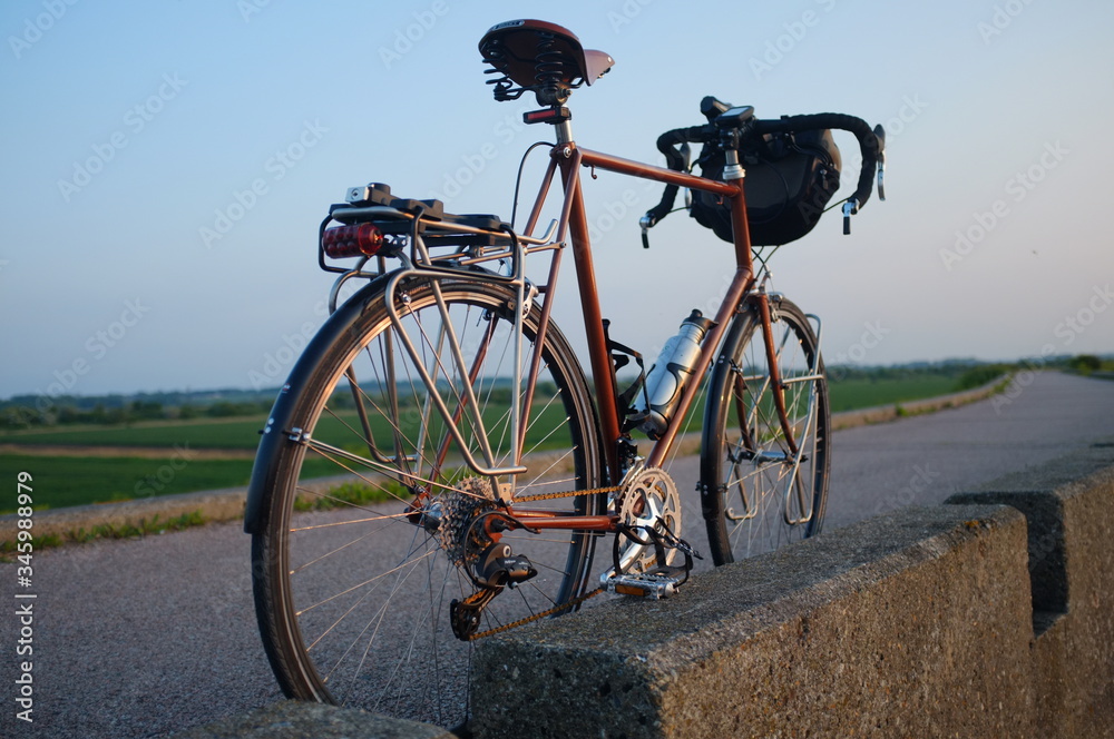 Naklejka premium Vintage racing bike