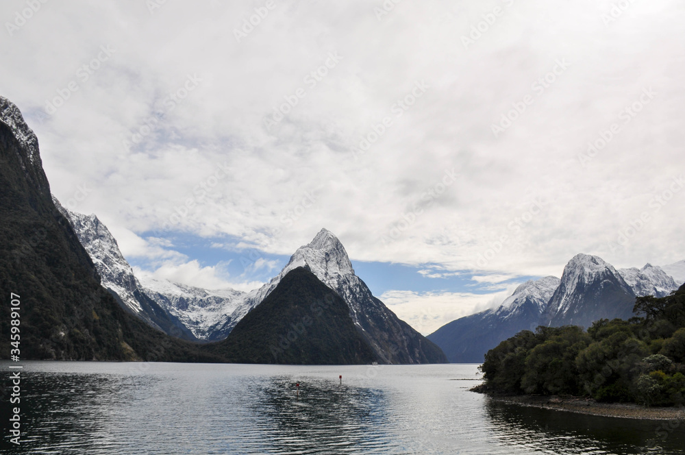 Milford Sound in the winter
