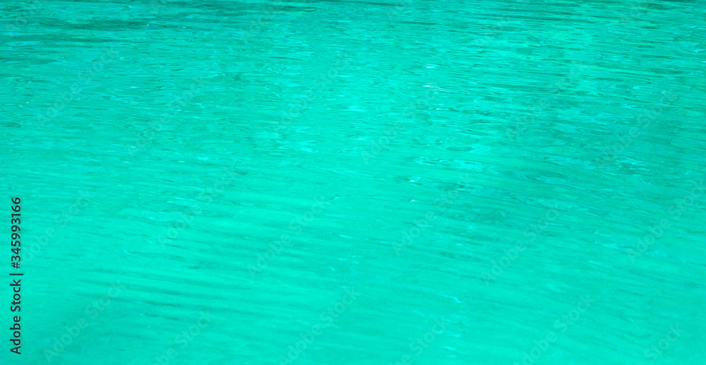 green water close-up
