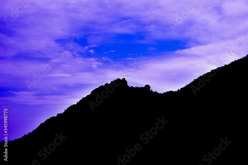 purple mountains 