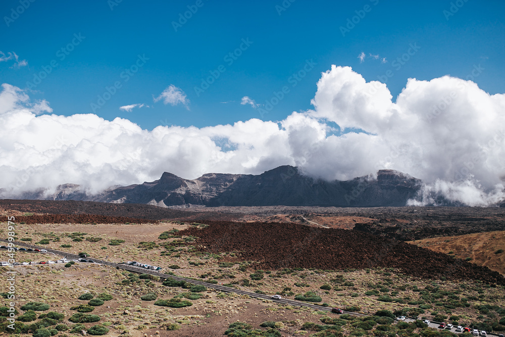 volcanic landscape in tenerife