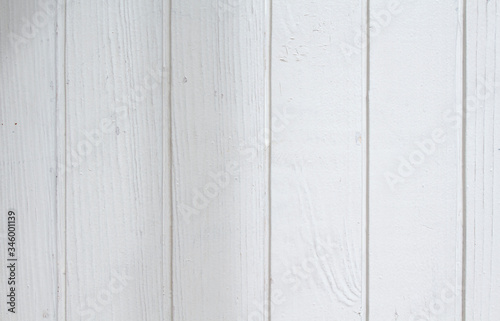 Texture of white painted boards