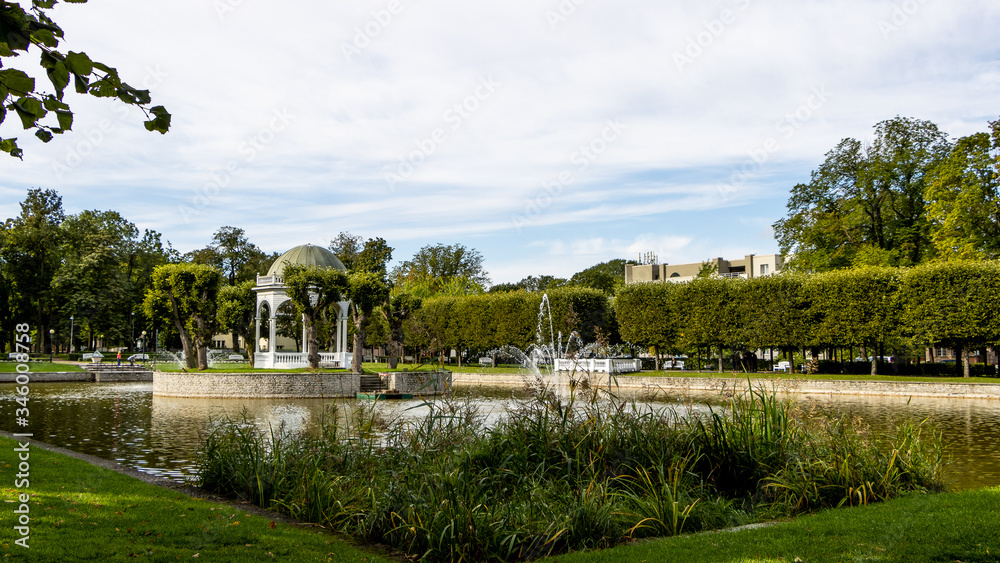 Kadriorg Park, Tallinn / Estonia - September 03 2019. The Kadriorg Park in Tallinn.