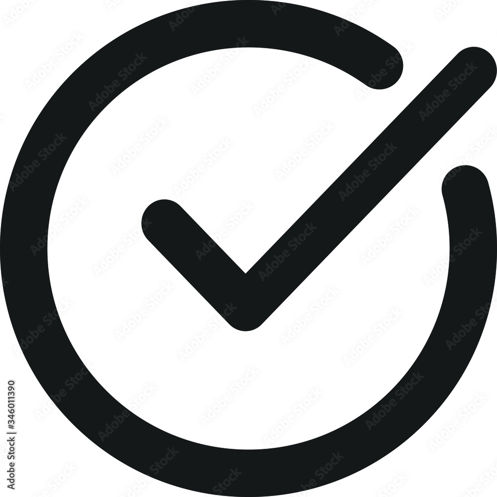 ok approved icon vector line
ok approved icon vector line