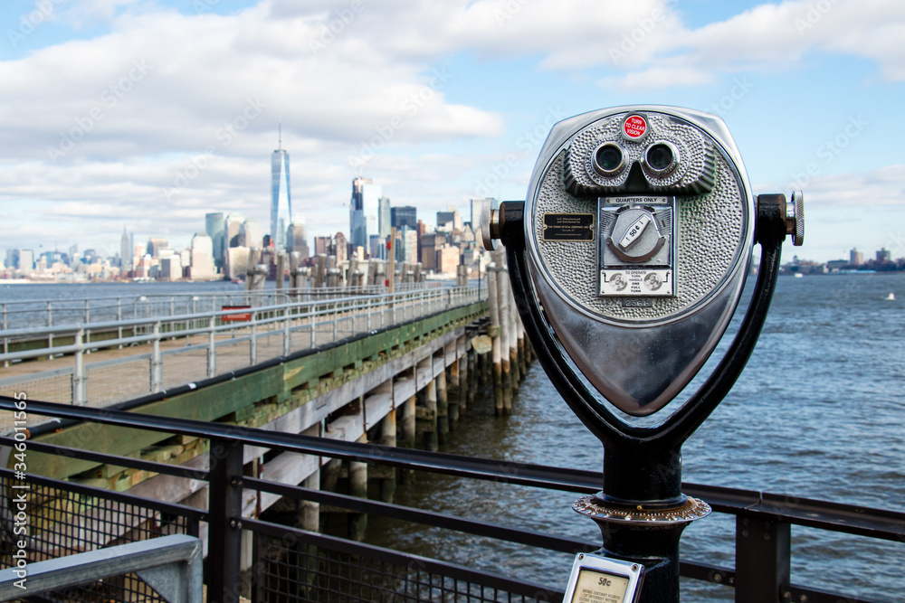 coin operated binoculars on manhattan coin operated binoculars on manhattan