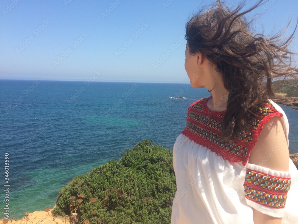 mediterranean sea , Tipaza Algeria . mediterranean sea , Tipaza Algeria .