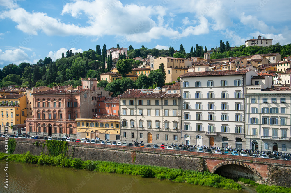 Arno river waterfront apartments