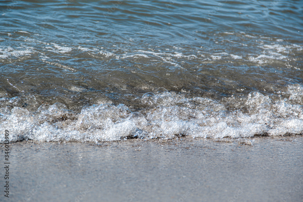 wave on the beach