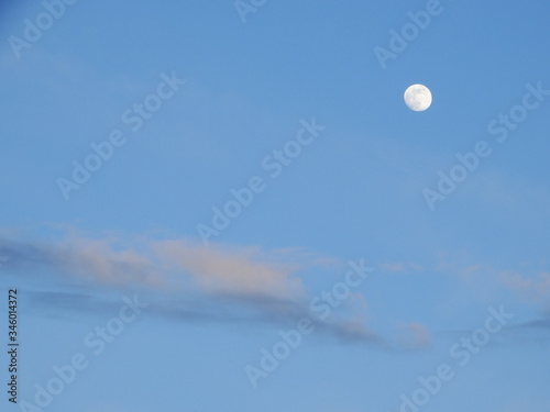 moon, sky, night, nature, freedom, planet, sunset,