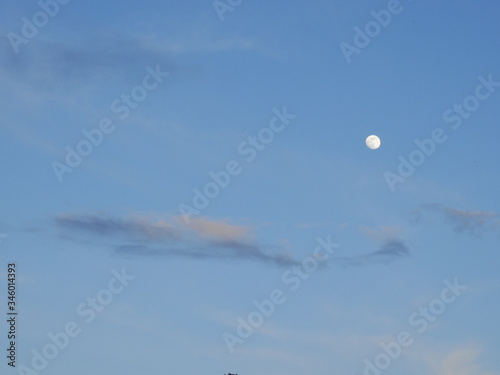 moon, sky, night, nature, freedom, planet, sunset,