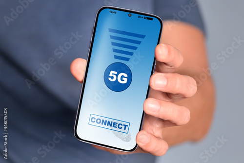 5G - the fifth generation of mobile telecommunications networks.