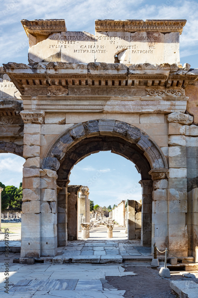 ephesus ancient city, tourism and sightseeing