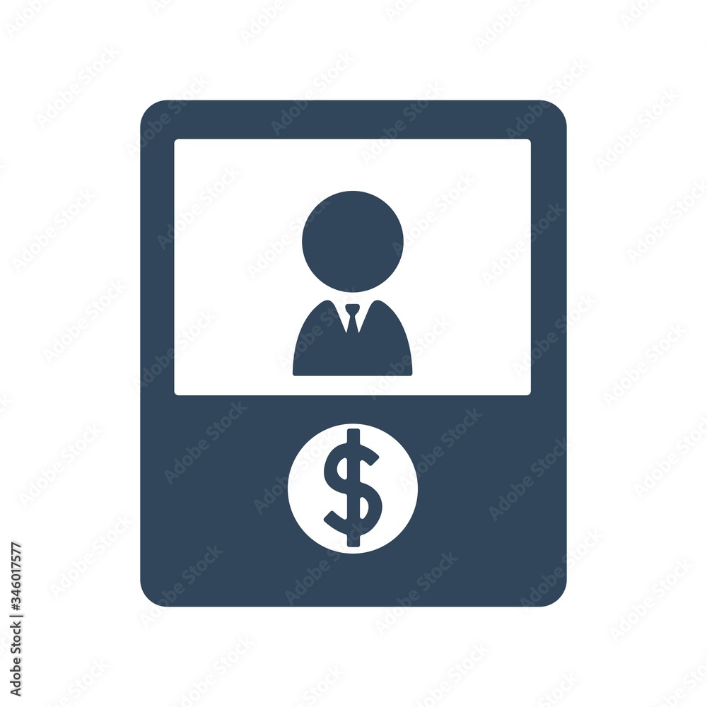 Bank teller icon. Bank cashier's desk sign. Flat icon design for finance concept. Bank teller icon. Bank cashier's desk sign. Flat icon design for finance concept.