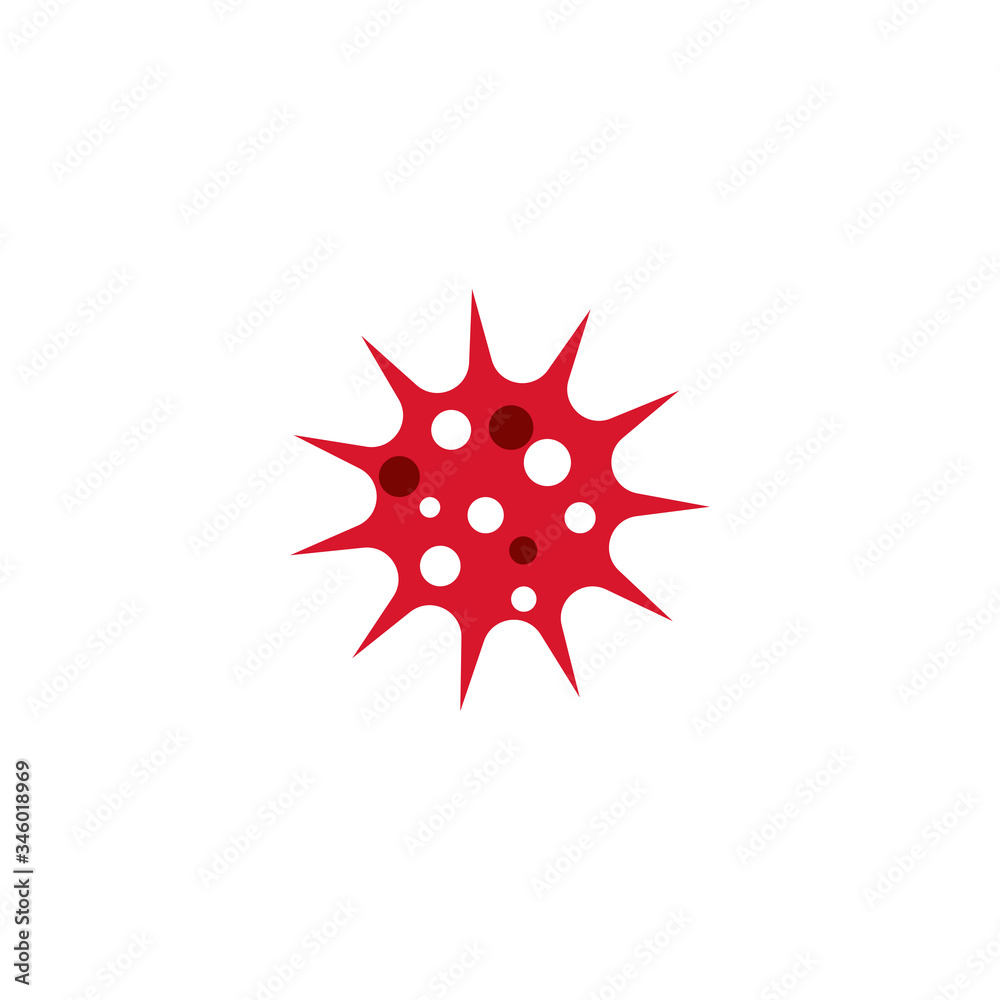 Virus Logo Template vector symbol Virus Logo Template vector symbol