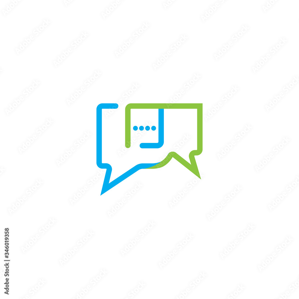 Chat Logo Template vector symbol Chat Logo Template vector symbol