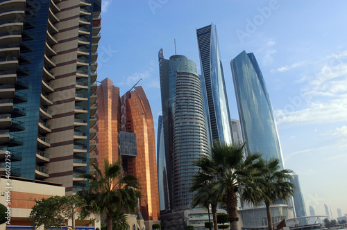 Abudabi, United Arab Emirates. Nice view of the city. © Dzmitry
