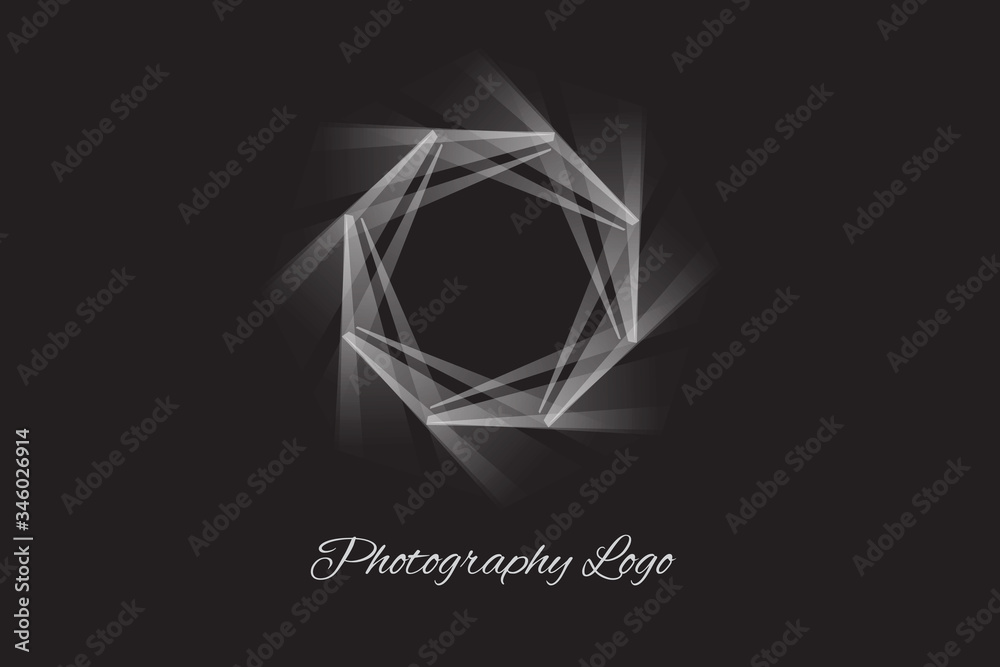 Logo graphic abstract photography business card Logo graphic abstract photography business card