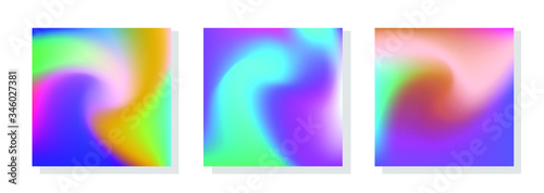 Set of holographic backgrounds.