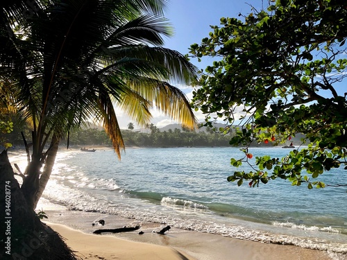 Spiaggia in Santa Barbara de Samanà in Santo Domingo photo