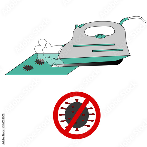 Ironing every cloth is a good way to kill coronavirus.