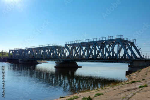 Railway bridge above the city s aquifer