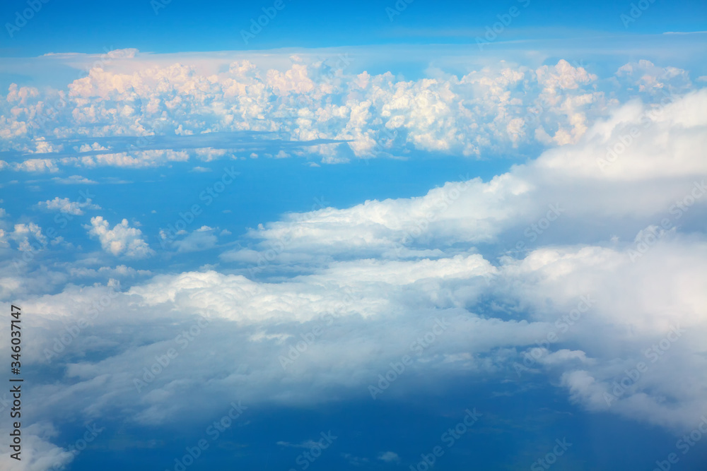 majestic scenery with white cumulus clouds majestic scenery with white cumulus clouds