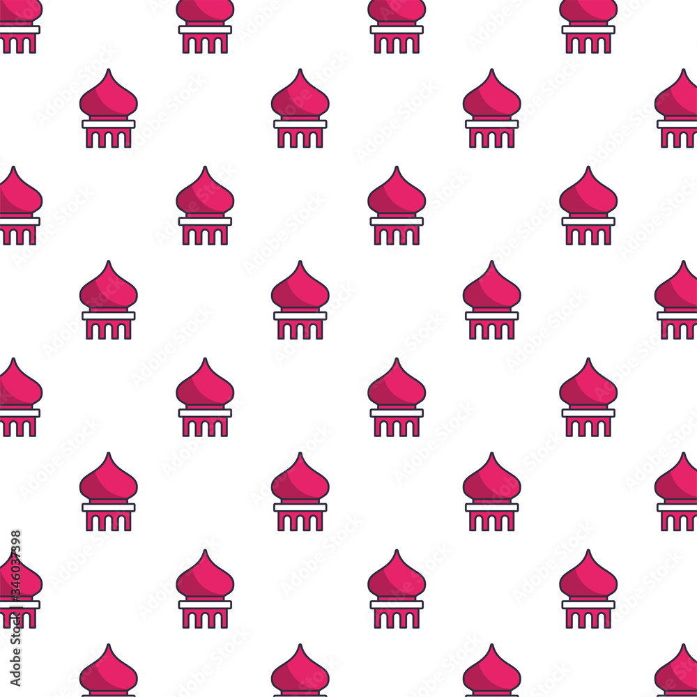 Fototapeta premium ramadan kareem cupules pattern background