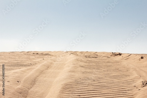 Desert sand landscape, dune nature dry, sahara.