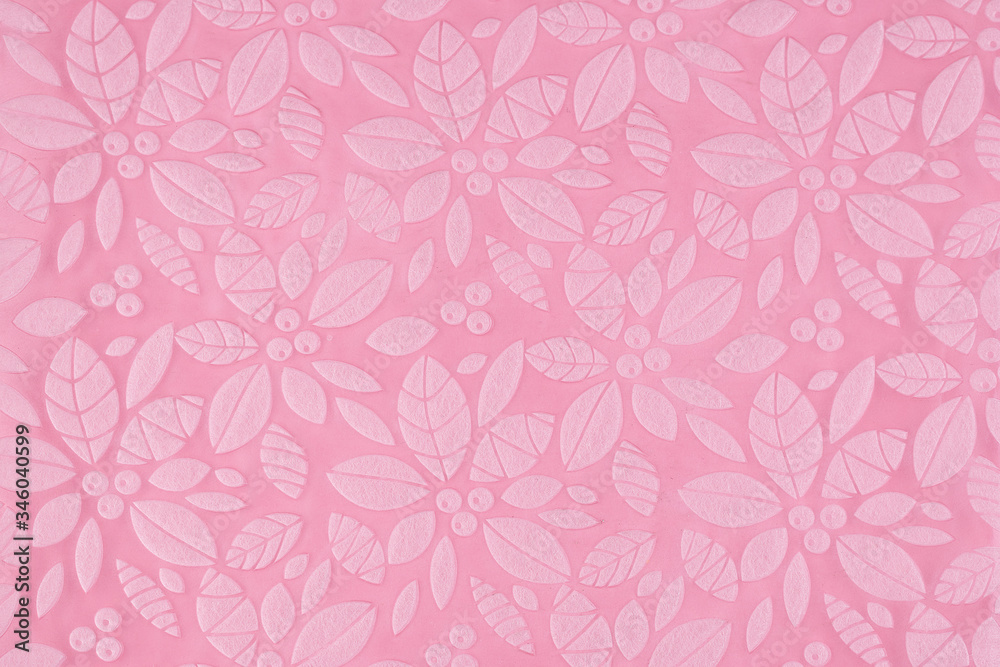 Fondo de pantalla con estampado de flores color rosa