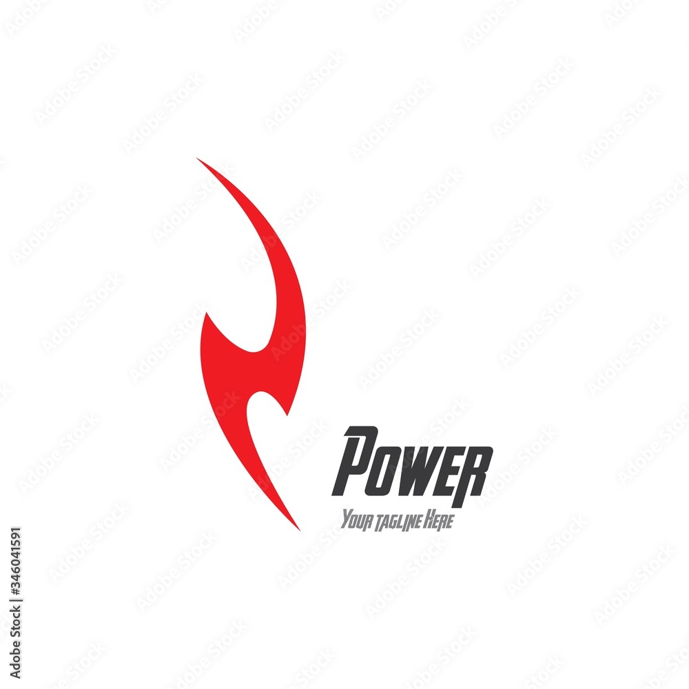 Lightning Logo Template Lightning Logo Template