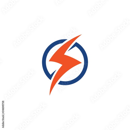 Lightning Logo Template