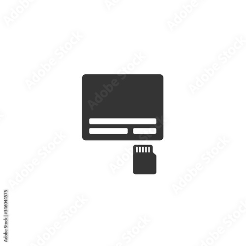 card reader icon vector illustration design