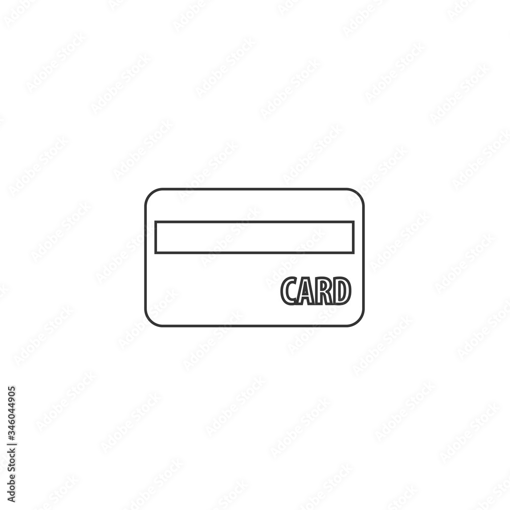 bank card icon vector illustration design bank card icon vector illustration design