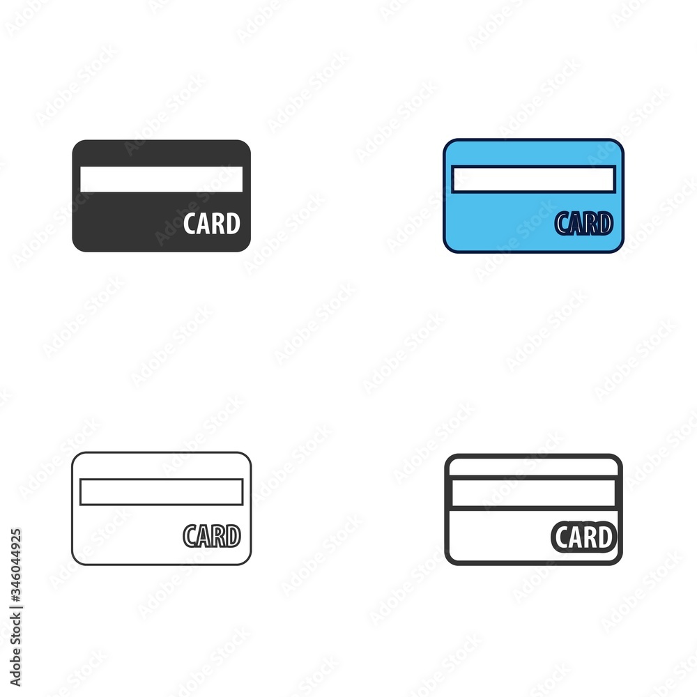 bank card icon vector illustration design